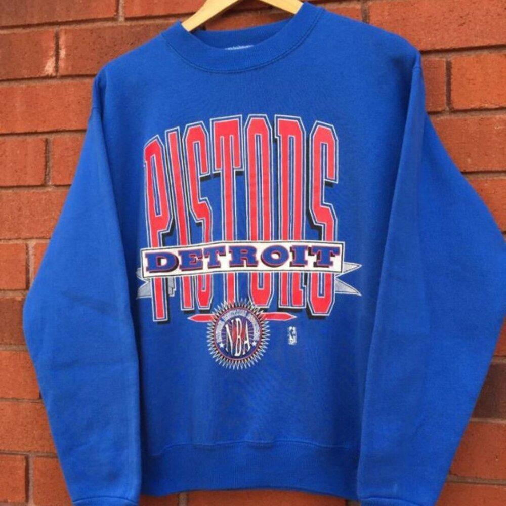 Nba Detroit Pistons Logo Sweatshirt, National Basketball Teresafarnell55